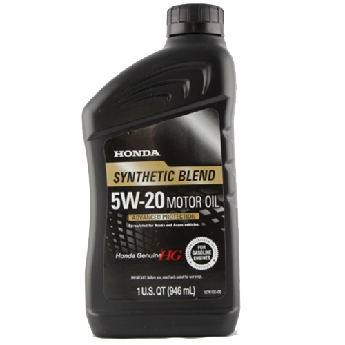 Моторное масло HONDA SYNTHETIC BLEND SAE 5W-20 1 л