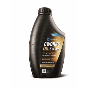 Масло моторное CWORKS OiL 5W40 A3/B4 (1L)