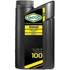 Объем 1л. YACCO VX 100 15W-40 - 303725