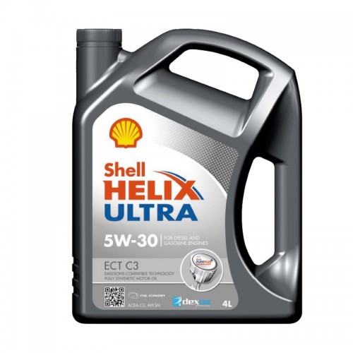 Масло моторное Shell helix Ultra ECT C3 5W30 (4L)