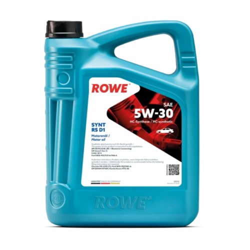 Моторное масло ROWE Hightec Synt RS D1 SAE 5W-30 5 л