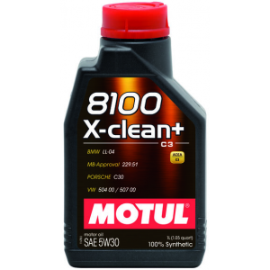 Масло моторное MOTUL 8100 X-clean + 5W30 (1L)