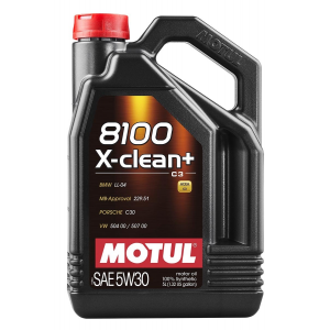 Масло моторное MOTUL 8100 X-clean + 5W30 (5л)