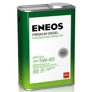 Масло моторное ENEOS 5W40 Premium Diesel  APi CI-4 (1л)