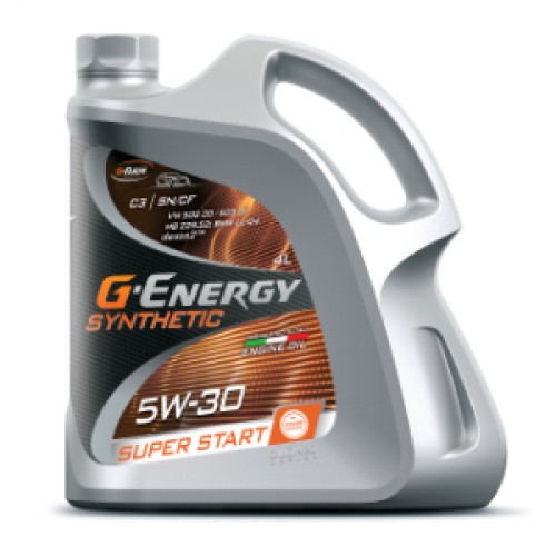 Масло моторное G-energy  Synth SuperStart 5W30 (4L)
