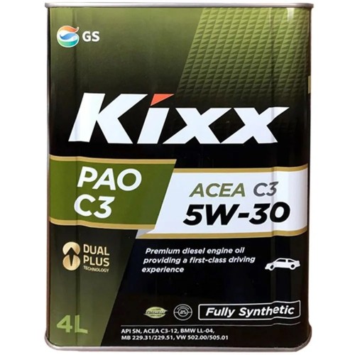 Масло моторное Kixx PAO С3 5W-30 (4л)