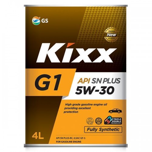 Масло моторное Kixx G1 SN 5W-30 (4л) (металл)