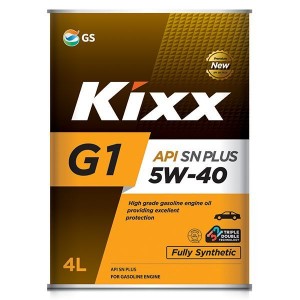Масло моторное Kixx G1 SN PLUS 5W-40 (4л) (металл)