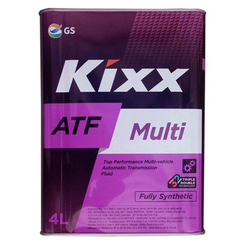 Масло трансмиссионное KIXX ATF MULTI (4л) металл