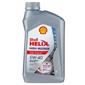 Масло моторное Shell High Mileage 5W40 (1L)