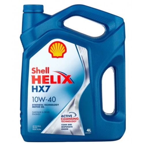 Масло моторное Shell Helix Diesel HX 7 10W40 (4L)