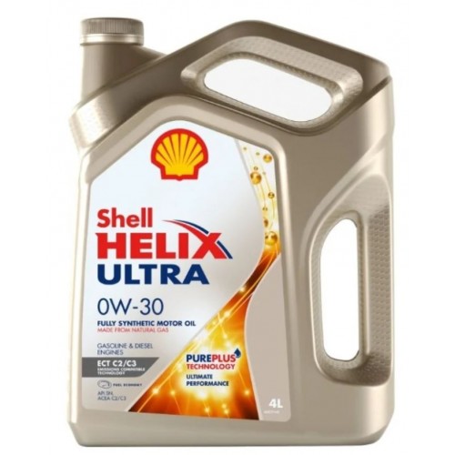 Масло моторное Shell helix Ultra ECT 0W30 C2/C3 (4L)